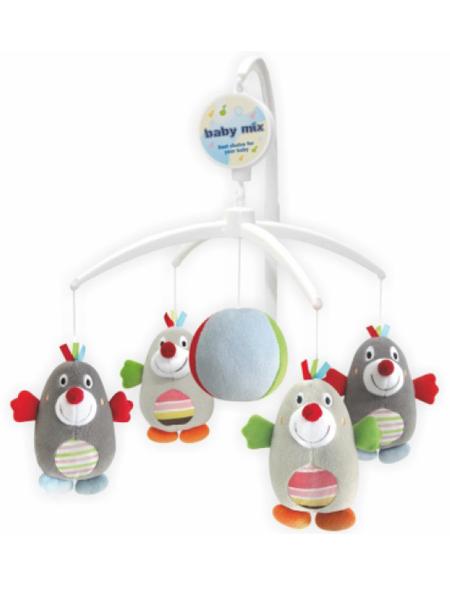 Kolotoč nad postýlku Baby Mix krtečci