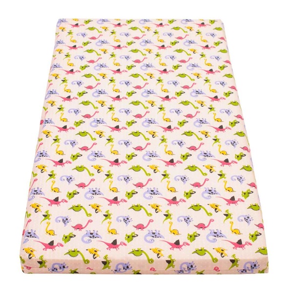 Dětská pěnová matrace New Baby 120x60 růžová - různé obrázky
