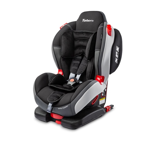 Autosedačka CARETERO Sport TurboFix graphite 2021