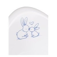 Hrající dětský nočník Bunny bílý