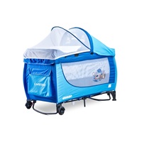 Cestovní postýlka CARETERO Grande blue 2020