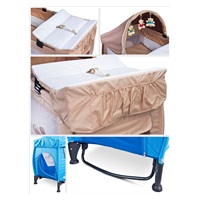 Cestovní postýlka CARETERO Grande blue 2020