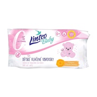 Dětské vlhčené ubrousky Linteo Baby 120 ks Soft and cream - sada 18 ks