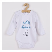 Body s potiskem New Baby Můj děda je jednička