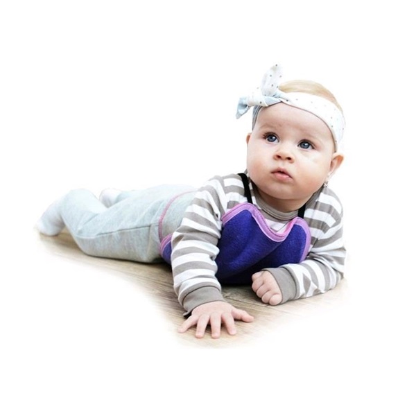 Dětská plazička VG růžovo-antracitová