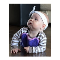 Dětská plazička VG růžovo-antracitová