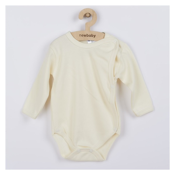 Kojenecké body celorozepínací New Baby Classic béžové