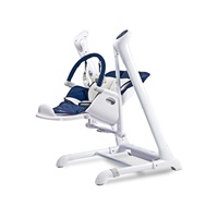 Dětská jídelní židlička 2v1 Caretero Indigo mint