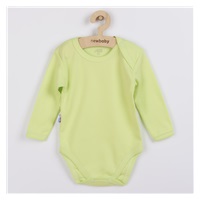 Kojenecké body s dlouhým rukávem New Baby Pastel zelené