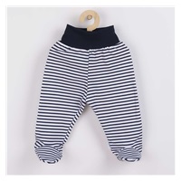 Kojenecké polodupačky New Baby Classic II s modrými pruhy