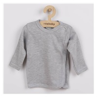 Kojenecká košilka New Baby Classic II šedá