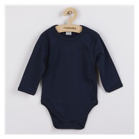 Kojenecké celorozepínací body New Baby Classic II tmavě modré