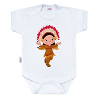 Body s potiskem New Baby Indian Boy