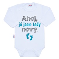 Body s potiskem New Baby Ahoj, já jsem tady nový