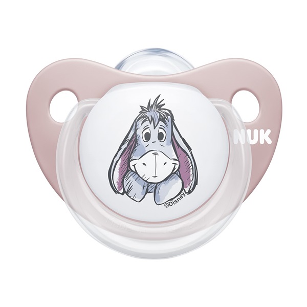 Šidítko NUK Trendline Disney Medvídek Pú 6-18m růžové BOX