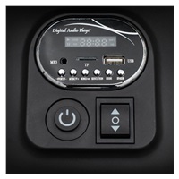 Dětská elektrická motorka Baby Mix POLICE modrá