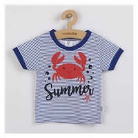 Kojenecké tričko s krátkým rukávem a tepláčky New Baby Summer