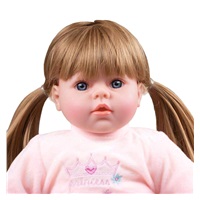 Slovensky mluvící a zpívající dětská panenka PlayTo Nina 46 cm