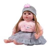 Slovensky mluvící a zpívající dětská panenka PlayTo Nina 46 cm