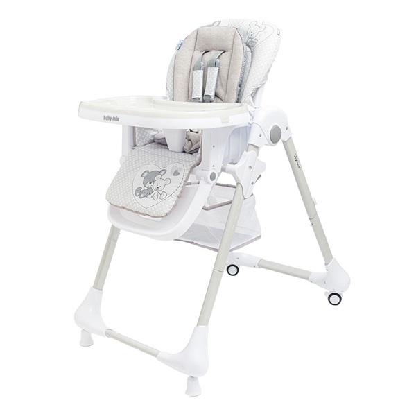 Jídelní židlička Baby Mix Infant grey
