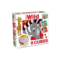 Skládací obrázkové kostky Wild