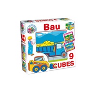 Skládací obrázkové kostky Bau