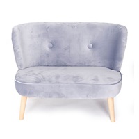 Dětská Retro pohovka sofa Drewex šedá