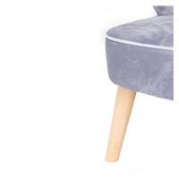 Dětská Retro pohovka sofa Drewex šedá