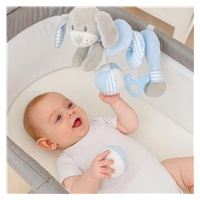 Hračka na postýlku Spirála Baby Mix pes modrý