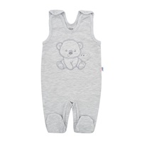Kojenecká soupravička do porodnice New Baby Sweet Bear šedá