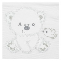 Kojenecká soupravička do porodnice New Baby Sweet Bear bílá