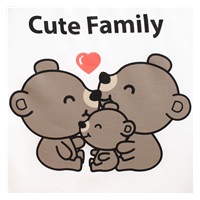 Dětské křeslo z Minky New Baby Cute Family cappuccino