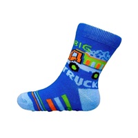 Kojenecké ponožky New Baby s ABS modré nákladní auto