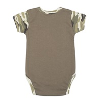 Kojenecké body s krátkým rukávem New Baby Army girl