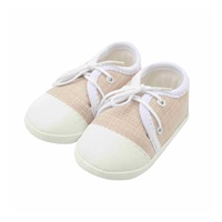 Kojenecké capáčky tenisky New Baby jeans béžové 12-18 m