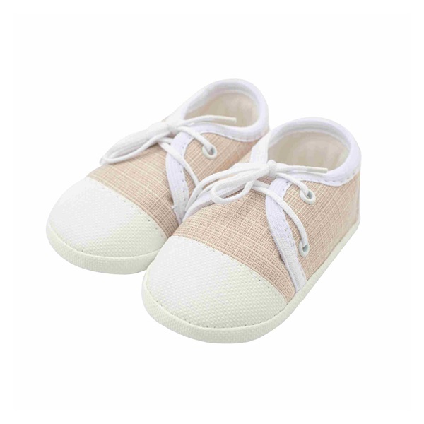 Kojenecké capáčky tenisky New Baby jeans béžové 12-18 m