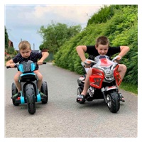 Dětská elektrická motorka Baby Mix RACER bílá