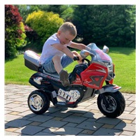 Dětská elektrická motorka Baby Mix RACER bílá