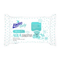 Dětské vlhčené ubrousky Linteo Baby AQUA SENSITIVE 48 ks