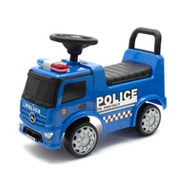 Dětské odrážedlo se zvukem Mercedes Baby Mix POLICE modré