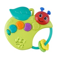 Dětské chrastítko se zvukem Baby Mix housenka