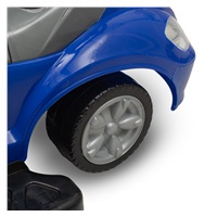 Dětské odrážedlo s vodící tyčí 3v1 Baby Mix Mega Car modré