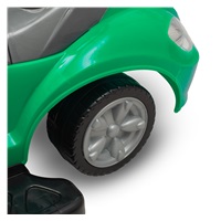 Dětské odrážedlo s vodící tyčí 3v1 Baby Mix Mega Car zelené