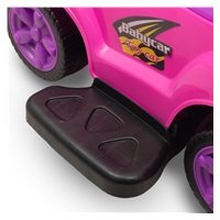Dětské odrážedlo s vodící tyčí 3v1 Baby Mix Mega Car růžové