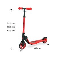 Dětská koloběžka Milly Mally Scooter Smart červená
