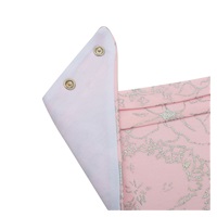Kojenecký bavlněný šátek na krk New Baby NUNU růžový M