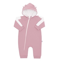Kojenecký teplákový overal New Baby The Best růžový
