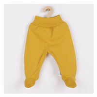 Kojenecké polodupačky New Baby Classic II hořčicové