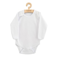 Body dlouhý rukáv New Baby II - bílé