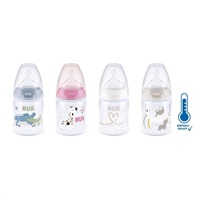 Kojenecká láhev NUK First Choice Temperature Control 150 ml pink